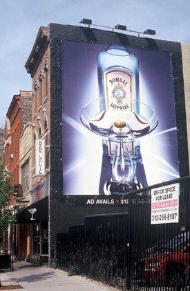 Sometimes it is nice to see your work on the side of a building